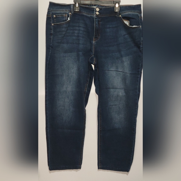 Women's Est 1946 Denim Blue Size 16W Jeans - Picture 2 of 10